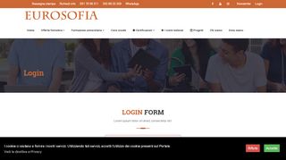 
                            9. Login - eurosofia.it