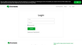 
                            1. Login | Evernote