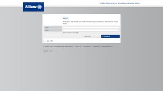 
                            3. Login - ewka.allianz.pl