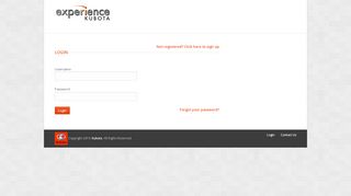 
                            10. LOGIN - experiencekubota.com