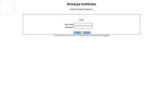 
                            5. Login - faculty.acharya.ac.in