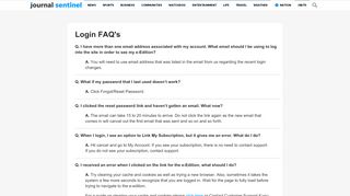
                            5. Login FAQ's | Milwaukee Journal Sentinel