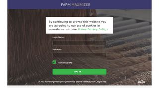 
                            3. Login | Farm Maximizer