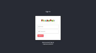 
                            5. Login | FindAuPair