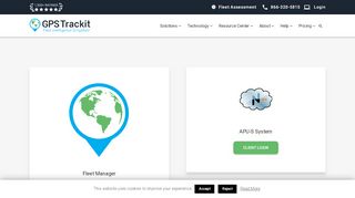 
                            7. Login - Fleet Management Solutions by GPS Trackit