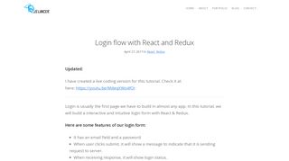 
                            3. Login flow with React and Redux - David Tran - jslancer.com