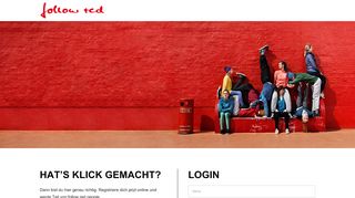 
                            1. Login - Follow Red