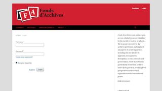 
                            2. Login | fonds-darchives-test - Publishing