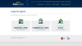 
                            7. Login for Agents – SafePoint Insurance | Louisiana