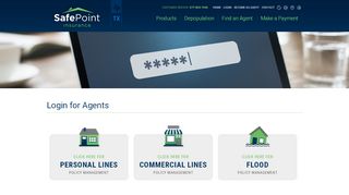 
                            8. Login for Agents – SafePoint Insurance | Texas