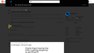 
                            9. Login for AMC channel on Roku? : dishnetwork - reddit
