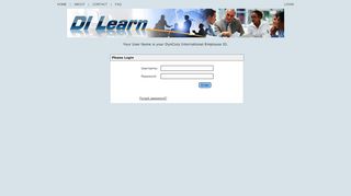 
                            9. Login for DynCorp LearnCenter - Security Message