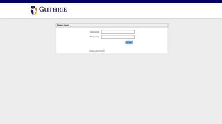 
                            2. Login for LEARN - Guthrie Learning Management …