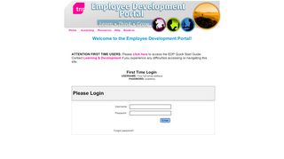 
                            1. Login for TNS Employee Development Portal (EDP) LearnCenter