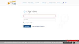 
                            7. Login Form - amex-online.de