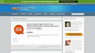 
                            7. login form | Wishlist Member Plugins