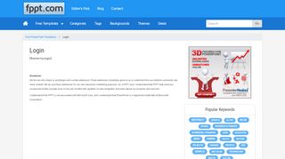 
                            3. Login - Free PowerPoint Templates