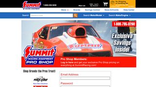 
                            9. Login - Free Shipping on Orders Over $99 at Summit Racing