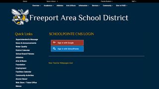 
                            4. Login - Freeport Area School District