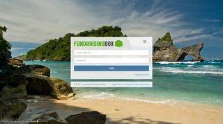
                            2. Login - FundraisingBox