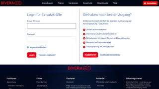 
                            11. Login für Einsatzkräfte - divera247.com