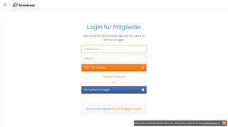 
                            1. Login für Mitglieder