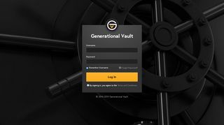 
                            6. Login - Generational Vault