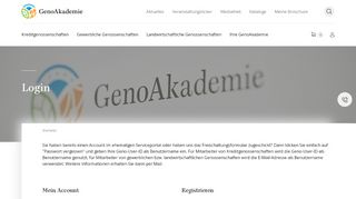 
                            1. Login | GenoAkademie