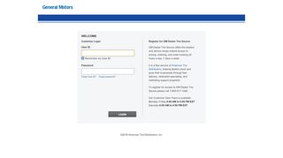 
                            6. Login | GM Dealer Tire Source