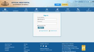 
                            8. Login - Government of Kerala, India