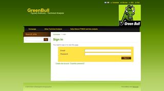 
                            6. Login :: GreenBull - Webnode