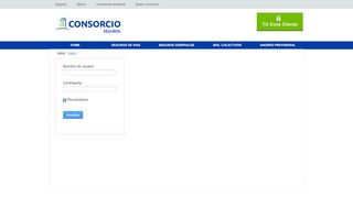 
                            4. Login - Grupo Consorcio