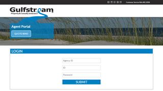 
                            11. Login - Gulfstream Insurance Agent Portal