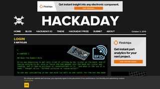 
                            1. Login | Hackaday