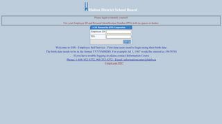 
                            9. Login - Halton District School Board