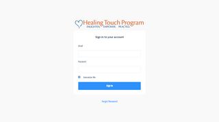 
                            7. Login - healing touch