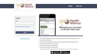 
                            1. Login - Health Alliance