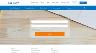 
                            2. Login - Health Insurance Software for Agents - GoHealth