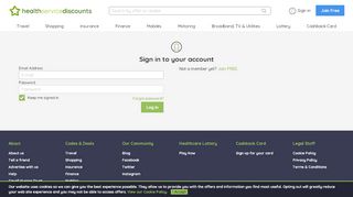 
                            5. Login | Health Service Discounts | Over 2m Members