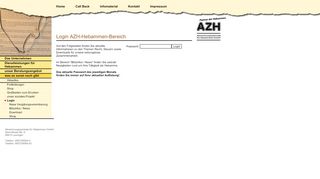 
                            4. Login - Hebammen-AZH