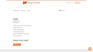 
                            8. Login – Help Center - Wattpad