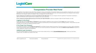 
                            7. Login Help - LogistiCare Solutions