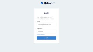 
                            8. Login - HelpJet