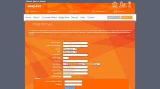 
                            8. Login here - Euro Currency Card by easyJet