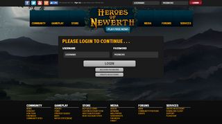 
                            2. Login - Heroes of Newerth