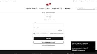 
                            4. Login | H&M Austria