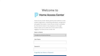 
                            8. Login - Home Access Center