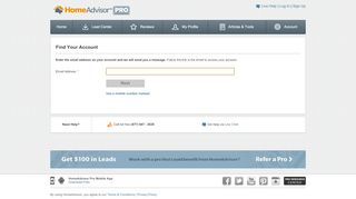 
                            3. Login | HomeAdvisor.com