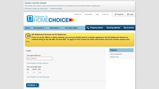 
                            6. Login - HomeChoice