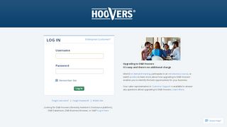 
                            2. Login - Hoover's